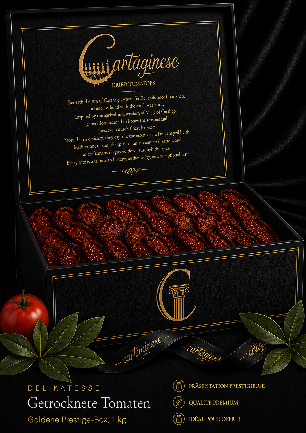 Cartaginese Prestige-Box — Getrocknete Tomaten